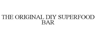 THE ORIGINAL DIY SUPERFOOD BAR