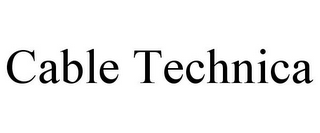 CABLE TECHNICA