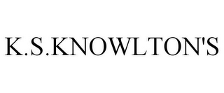 K.S.KNOWLTON'S