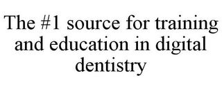 THE #1 SOURCE FOR TRAINING AND EDUCATION IN DIGITAL DENTISTRY