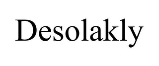 DESOLAKLY