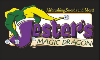 AIRBRUSHING, SWORDS AND MORE! JESTER'S MAGIC DRAGON