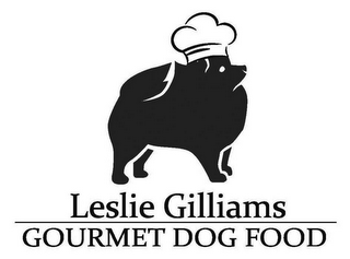 LESLIE GILLIAMS GOURMET DOG FOOD