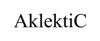 AKLEKTIC