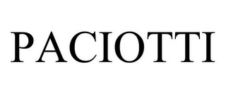 PACIOTTI