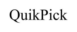 QUIKPICK