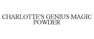 CHARLOTTE'S GENIUS MAGIC POWDER