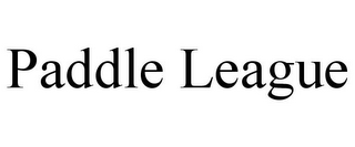 PADDLE LEAGUE