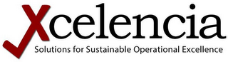 XCELENCIA SOLUTIONS FOR SUSTAINABLE OPERATIONAL EXCELLENCE