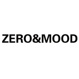 ZERO&MOOD