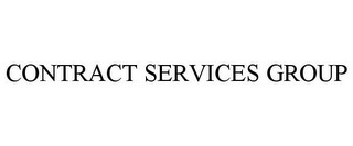 CONTRACT SERVICES GROUP