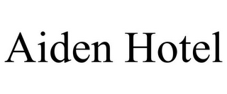 AIDEN HOTEL
