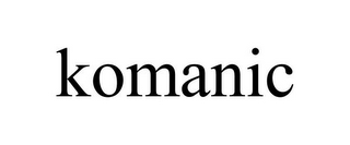 KOMANIC