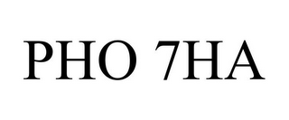 PHO 7HA