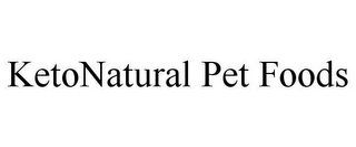 KETONATURAL PET FOODS