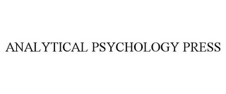 ANALYTICAL PSYCHOLOGY PRESS