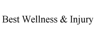 BEST WELLNESS & INJURY