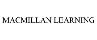 MACMILLAN LEARNING