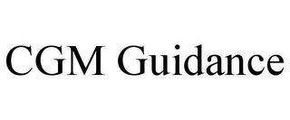 CGM GUIDANCE