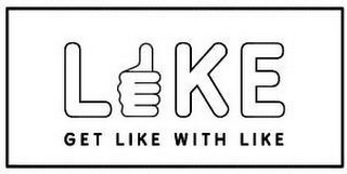 LIKE GET LIKE WITH LIKE