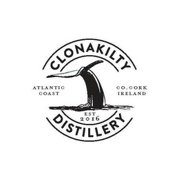 CLONAKILTY DISTILLERY ATLANTIC COAST CO. CORK IRELAND EST 2016