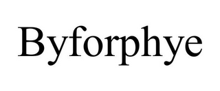 BYFORPHYE