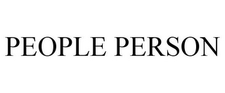 PEOPLE PERSON