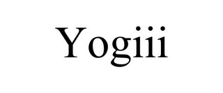 YOGIII