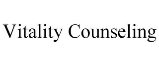 VITALITY COUNSELING