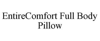 ENTIRECOMFORT FULL BODY PILLOW