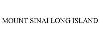 MOUNT SINAI LONG ISLAND