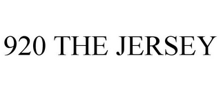920 THE JERSEY