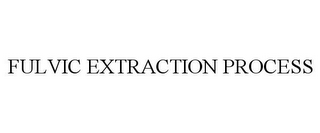 FULVIC EXTRACTION PROCESS