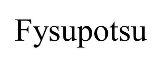 FYSUPOTSU