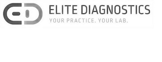 ED ELITE DIAGNOSTICS YOUR PRACTICE. YOUR LAB.