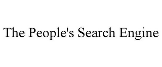 THE PEOPLE'S SEARCH ENGINE