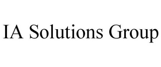 IA SOLUTIONS GROUP