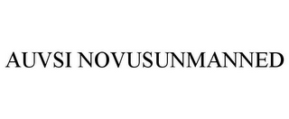 AUVSI NOVUSUNMANNED