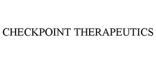 CHECKPOINT THERAPEUTICS