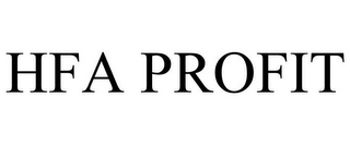 HFA PROFIT