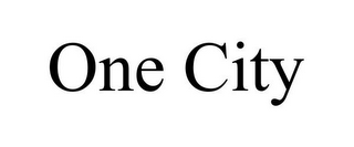 ONE CITY