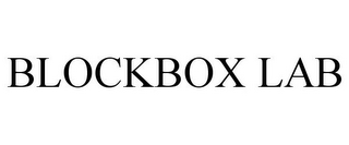 BLOCKBOX LAB