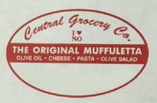 CENTRAL GROCERY CO. I NO THE ORIGINAL MUFFULETTA OLIVE OIL CHEESE PASTA OLIVE SALAD