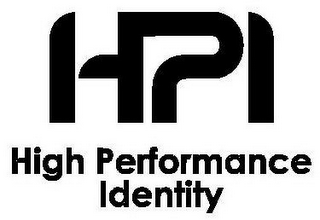 HPI HIGH PERFORMANCE IDENTITY