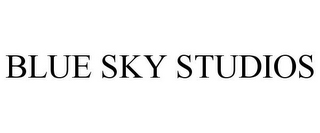 BLUE SKY STUDIOS