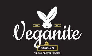 VEGANITE EST. 2017 PREMIUM VEGAN PROTEIN BLEND