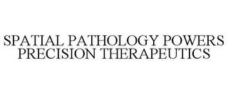 SPATIAL PATHOLOGY POWERS PRECISION THERAPEUTICS