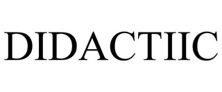 DIDACTIIC