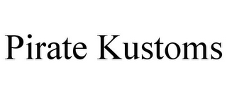 PIRATE KUSTOMS