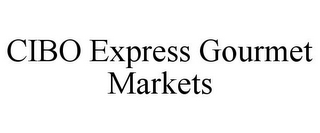 CIBO EXPRESS GOURMET MARKETS